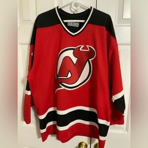 1992-93 Authentic CCM New Jersey Devils Randy McKay Hockey Jersey